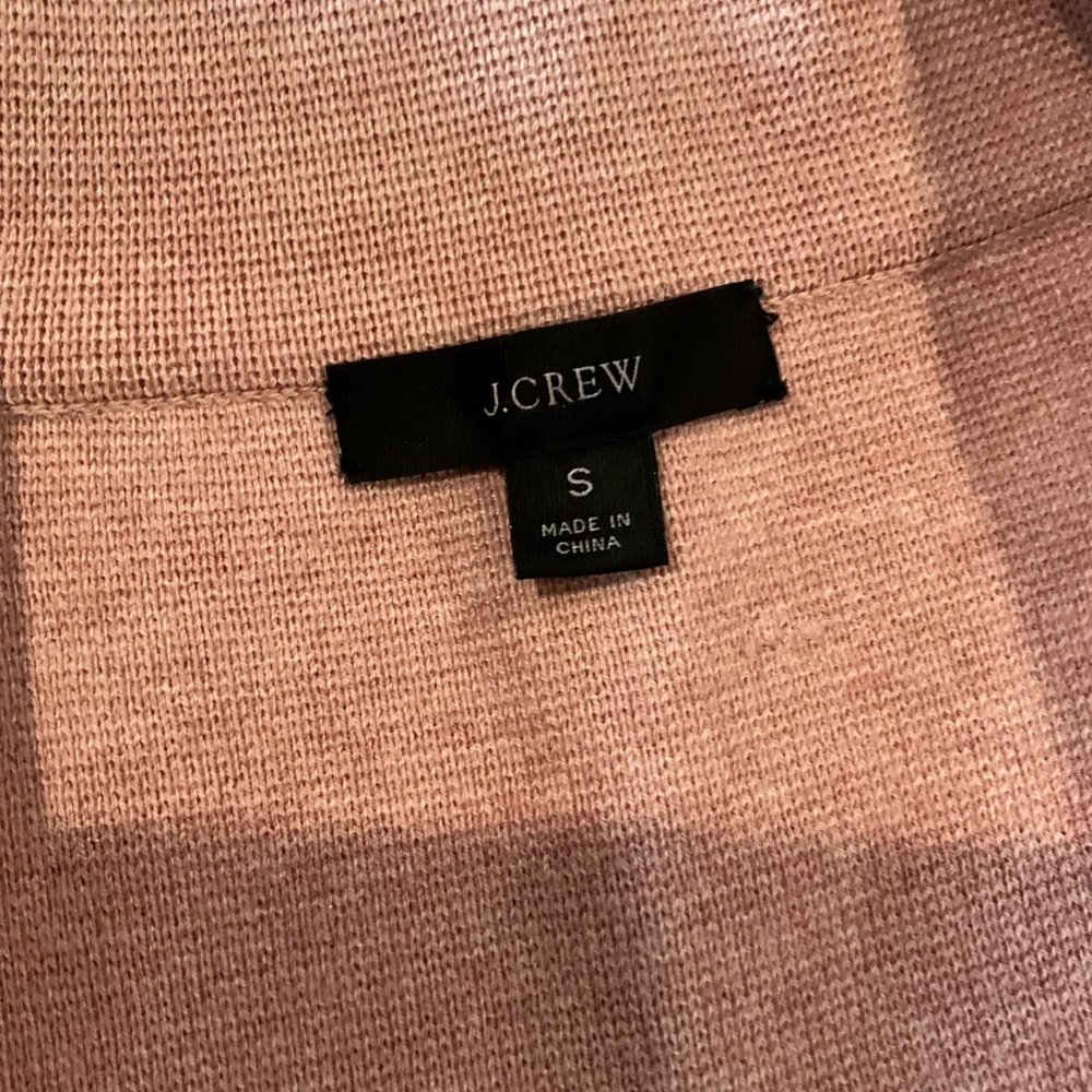 J. Crew Soft Pink Knit Sweater